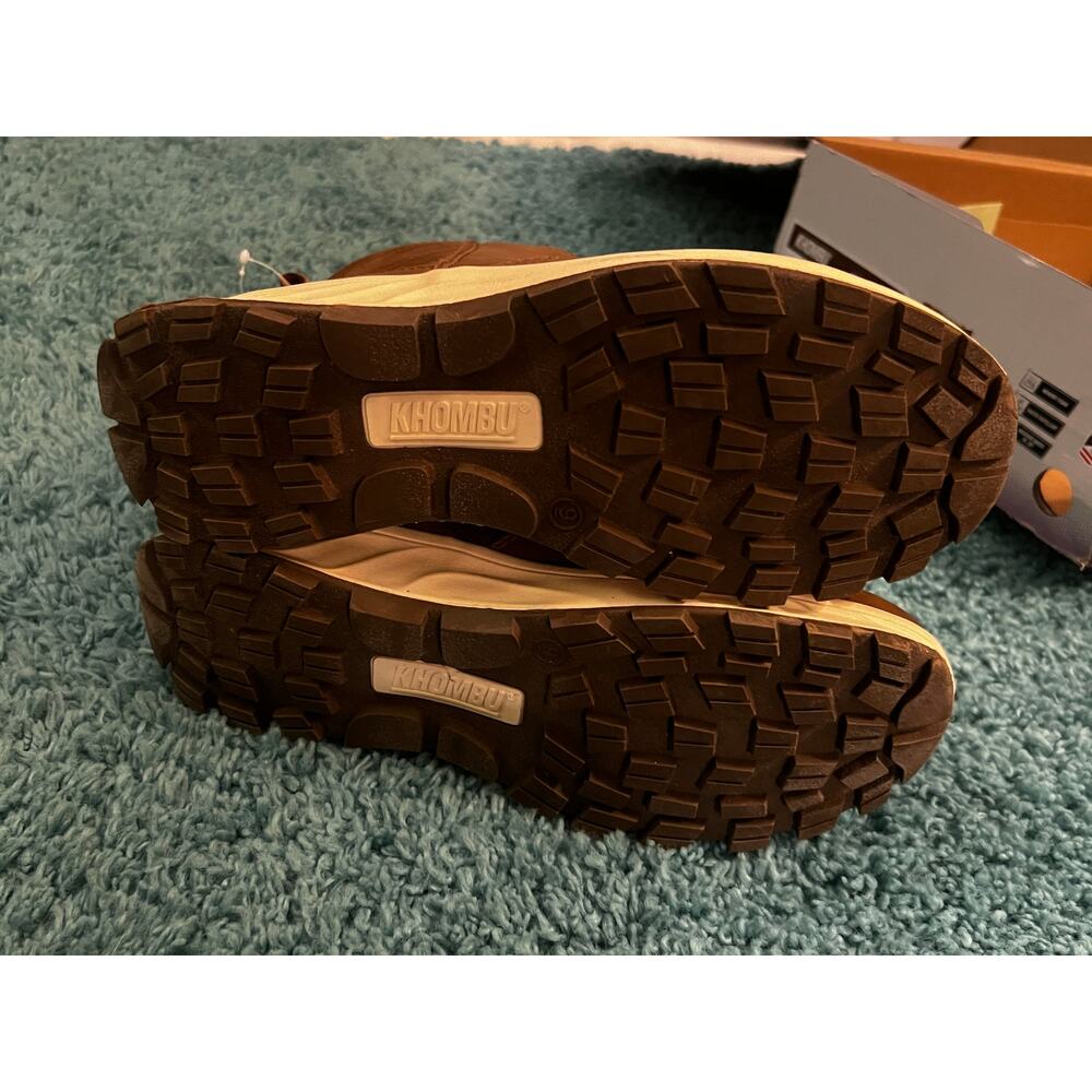 Khombu Women's Size 9 Dusk All-Weather Boots Brown Water Repellant Memory Foam - Picture 8 of 12